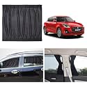 Fabric Side Window Sunshades, Car Curtains (Maruti Suzuki, Maruti Suzuki- Swift 2018 New)