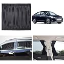 Fabric Side Window Sunshades, Car Curtains (Hyunddai, Hyunddai- Verna 2021)