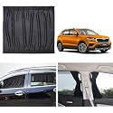 Altered Lifestyle Fabric Side Window Sunshades, Car Curtains (Skoda, Skoda- Kushaq)