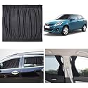 Fabric Side Window Sunshades, Car Curtains (Maruti Suzuki, Maruti Suzuki- Dzire 2012 to 2016)