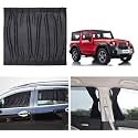 Fabric Side Window Sunshades, Car Curtains (Mahindra, Mahindra- Thar 2020)