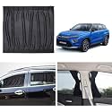 Fabric Side Window Sunshades, Car Curtains (Toyotta- Hyryder)