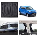 Fabric Side Window Sunshades, Car Curtains (Maruti Suzuki, Maruti Suzuki- S- Presso)
