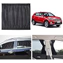 Fabric Side Window Sunshades, Car Curtains (Hyunddai, Hyunddai- Creta 2015 Old)