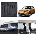 Fabric Side Window Sunshades, Car Curtains (Maruti Suzuki, Maruti Suzuki- Brezza 2016)