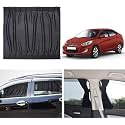 Fabric Side Window Sunshades, Car Curtains (Hyunddai, Hyunddai- Verna 2012 to 2016)