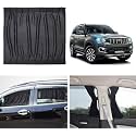 Fabric Side Window Sunshades, Car Curtains (Mahindra, Mahindra- Scorpio N New)