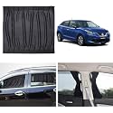 Fabric Side Window Sunshades, Car Curtains (Maruti Suzuki, Maruti Suzuki- Baleno 2015 Old)