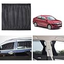 Fabric Side Window Sunshades, Car Curtains (Hondda, Hondda- Amaze 2018 New)