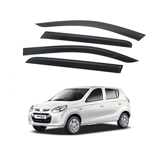 alto 800 2019 car accessories door visor premium sun rain visor wind deflector window visor sun guard for alto 800 2019 set of 4 pieces