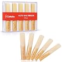 Alto Saxophone Reeds 2.0, Professional Alto Sax Reeds 10Pack with Plastic Box, Thinner Reed Tip Advanced Cutting Technology for Saxophone Beginner and Player