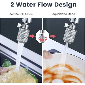 alton ald815 brass kitchen amp bathroom dual flow faucet aerator with blade mode m22mm f24mm