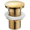 ALTON ALD115 Brass 3-INCH Pop-Up Type Waste Coupling For Wash Basin (Gold)