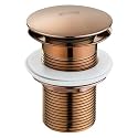 ALTON ALD115 Brass 3-INCH Pop-Up Type Waste Coupling For Wash Basin (Black)