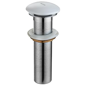alton ald115 brass 7-inch pop-up type waste coupling for wash basin white