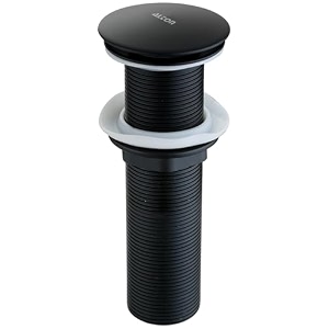alton ald115 brass 7-inch pop-up type waste coupling for wash basin black