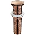 ALTON ALD115, Brass, 7-INCH, Pop-Up Type Waste Coupling, Rose Gold