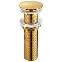 ALTON ALD115 Brass 7-INCH Pop-Up Type Waste Coupling For Wash Basin (Black)
