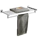 ALTON Chrome Finish Brass Chrome Towel Rack (24-Inch)