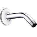 ALTON Shower Arm Round with Wall Flange, Chrome Finish (9-INCH)