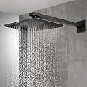 ALTON SHR20810, Stailess Steel, 18-INCH, 6x6 Square Over Head, Matte Black