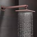 ALTON SHR20810, Stailess Steel, 18-INCH, 6x6 Square Over Head, Matte Black