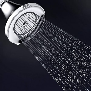 alton shr20870 abs 3-inch 3-function overhead shower chrome