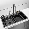 ALTON HMS25100, SS-304 Grade, 30x18x9 INCH, Original, Luxury, Black