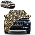 Altroz 100% Waterproof Car Cover | Dustproof Sun Protection Cover | Soft Cotton Lining | Triple Stitched | Mirror Pocket | Antenna Pocket | All Weather Body Cover (Army)