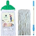 ALTRUIST Clip N Fit Cotton Floor Mop | 4 Feet Telescopic Rod | Extra Wet Mop Refill | Multipurpose Floor Cleaning for Home, Office &amp; Kitchen