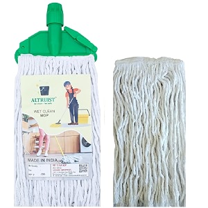 altruist cotton wet mop with extra refill  super absorbent floor cleaning mop for home kitchen office tiles amp marble  pack of 2