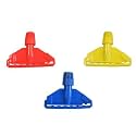 ALTRUIST Wet Mop Clip Lock | Replacement Clip for Cotton Mop Head | Multipurpose Floor Cleaning Accessory (Multicolour, Pack of 3)