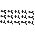 Alturas Rust Proof PVD Coated Matte Black Flora Long Body tap for Bathroom and Kitchen -Set of (15)