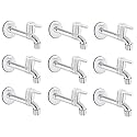 Alturas Stainless Steel Flora Long Body Tap for Bathroom and Kitchen -Set of (9)