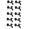 Alturas Rust Proof PVD Coated Matte Black Flora Long Body tap for Bathroom and Kitchen -Set of (10)