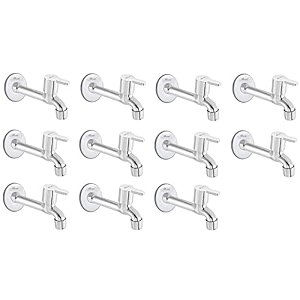 alturas stainless steel flora long body tap for bathroom and kitchen -set of 11
