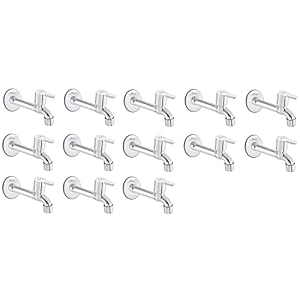 alturas stainless steel flora long body tap for bathroom and kitchen -set of 13
