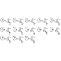 Alturas Stainless Steel Flora Long Body Tap for Bathroom and Kitchen -Set of (13)