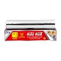 ALU ALU 25 Meters Silver Aluminium Foil | Premium Quality | 11 Micron Thickness | Keeps Food Warm and Hygienic | Ideal for Food Wrapping, Packing, Storing and Serving