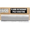 Aluf Plastics 6 MIL Thick Extra Strong Heavy Duty Fire Retardant Clear All Purpose Vapor and Moisture Barrier Sheet Tarp/Drop Cloth - 20' x 100' for Painting &amp; Furniture (1 Pallet of 25 Rolls)