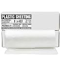 Aluf Plastics 7.8 Micron Vapor/Moisture Barrier Sheet Tarp, 9' x 400'