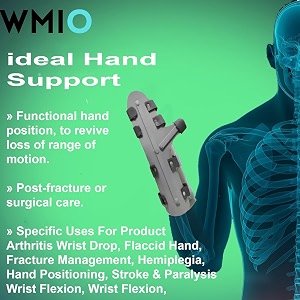 aluminium hand resting splint wrist support hand orthosis full cockup stroke amp paralysis for left hand l