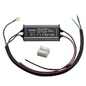 Aluminium IP66 20W LED Driver 600mA (Constant Current Output) / DC 26-36V (Voltage Output) / AC 100-265V (input votage) Waterproof Power Supply Lighting Transformer Drivers Ballast