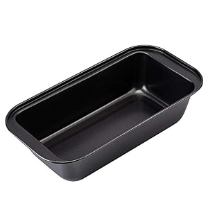 aluminium non stick coated baking tray bread loaf mould baking pan dark grey