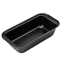Aluminium Non Stick Coated Baking Tray Bread Loaf Mould Baking Pan, Dark Grey