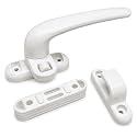 Aluminium Window Handle, Pack of 1, Domal Handle for Windows & Doors, Single Point Handle, Corrosion Free, Right Side, Replacement for Window & Sliding Doors (White)