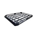 Aluminum Alloy 127 * 90cm, 140 * 100cm, Double-Layer car roof Luggage Rack, SUV roof, Aluminum Alloy Cargo Truck Hanging Basket(127x90 Black)