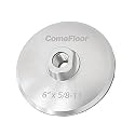 Aluminum Backer Pad Hook and Loop Backing Pad with 5/8”-11 Thread (6")