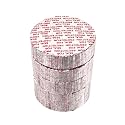 SMART PACK Aluminum Foil for Packing of PET (Transparent) Plastic Jars Material | Sealing, Bottle Packing, Silver Foil | One Piece Seal Liner | PET Type Size 95MM with 1000Piece