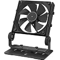 Aluminum Multi-Purpose Desk Fan Stand Mount, Black